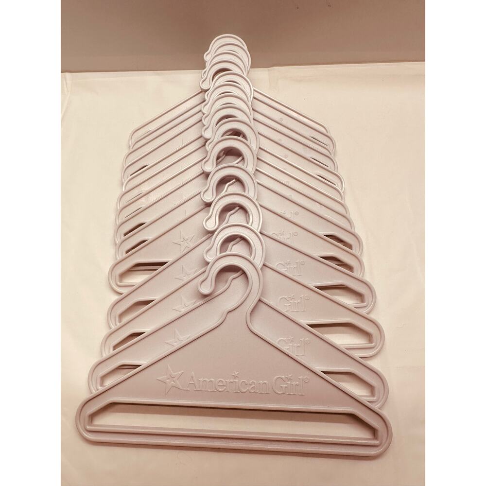 Authentic Amercian Girl Hangers for American Girl Clothes 6.5" Set of 14
